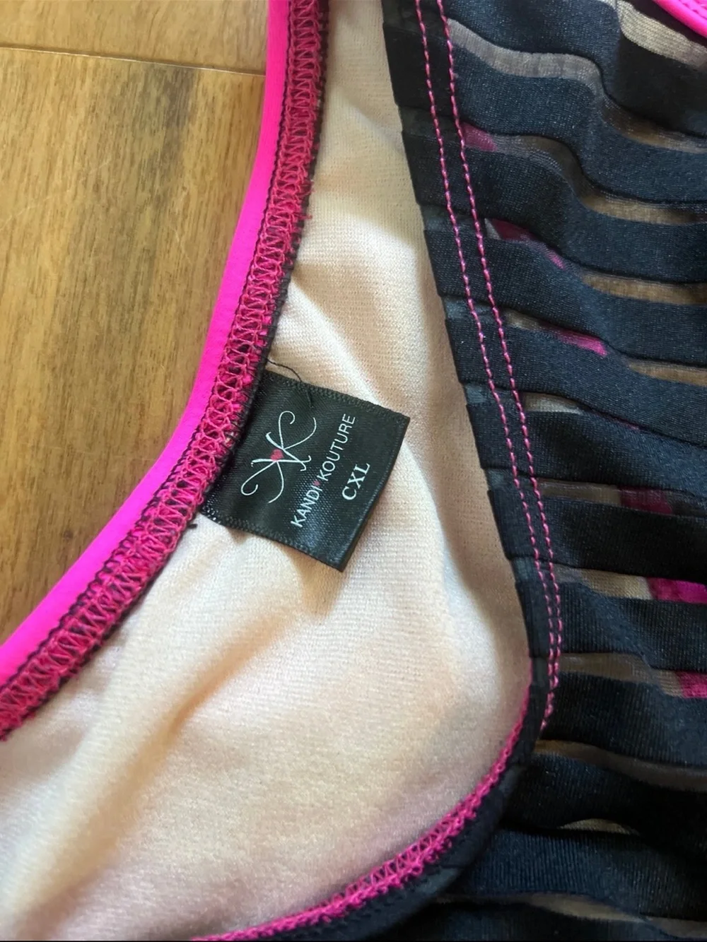 Kandi Kouture dance top size CXL